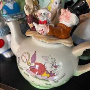 Alice in Wonderland P. Cardew Ceramic Teapot 1996 Disney 2365 of 5000 Vintage